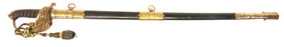 Lot 207 - Royal Navy Petty Officer's sword, similar to...
