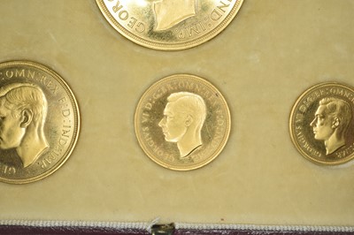 Lot 37 - A George VI 1937 Gold Proof Four Coin Specimen Set, in original presentation case.