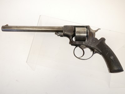 Lot 22 - Webley solid frame .442 rimfire revolver,...