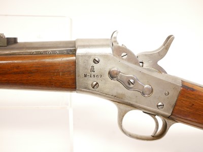Lot 32 - Danish Remington 11.7x51R M.1867 rolling block...