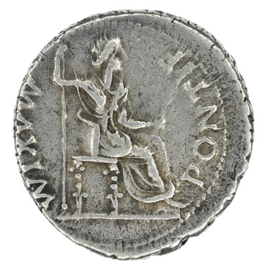 Lot 20 - Tiberius 14AD, 'Tribute penny' of the Bible, Denarius.
