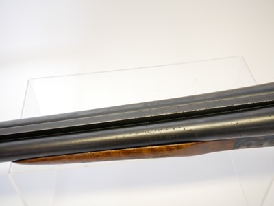 Lot 410 - AYA 10 bore side by side shotgun, serial...
