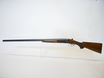 Lot 410 - AYA 10 bore side by side shotgun, serial...