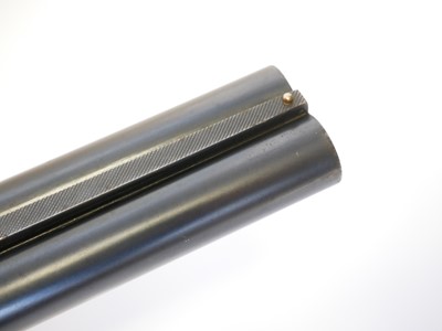 Lot 410 - AYA 10 bore side by side shotgun, serial...