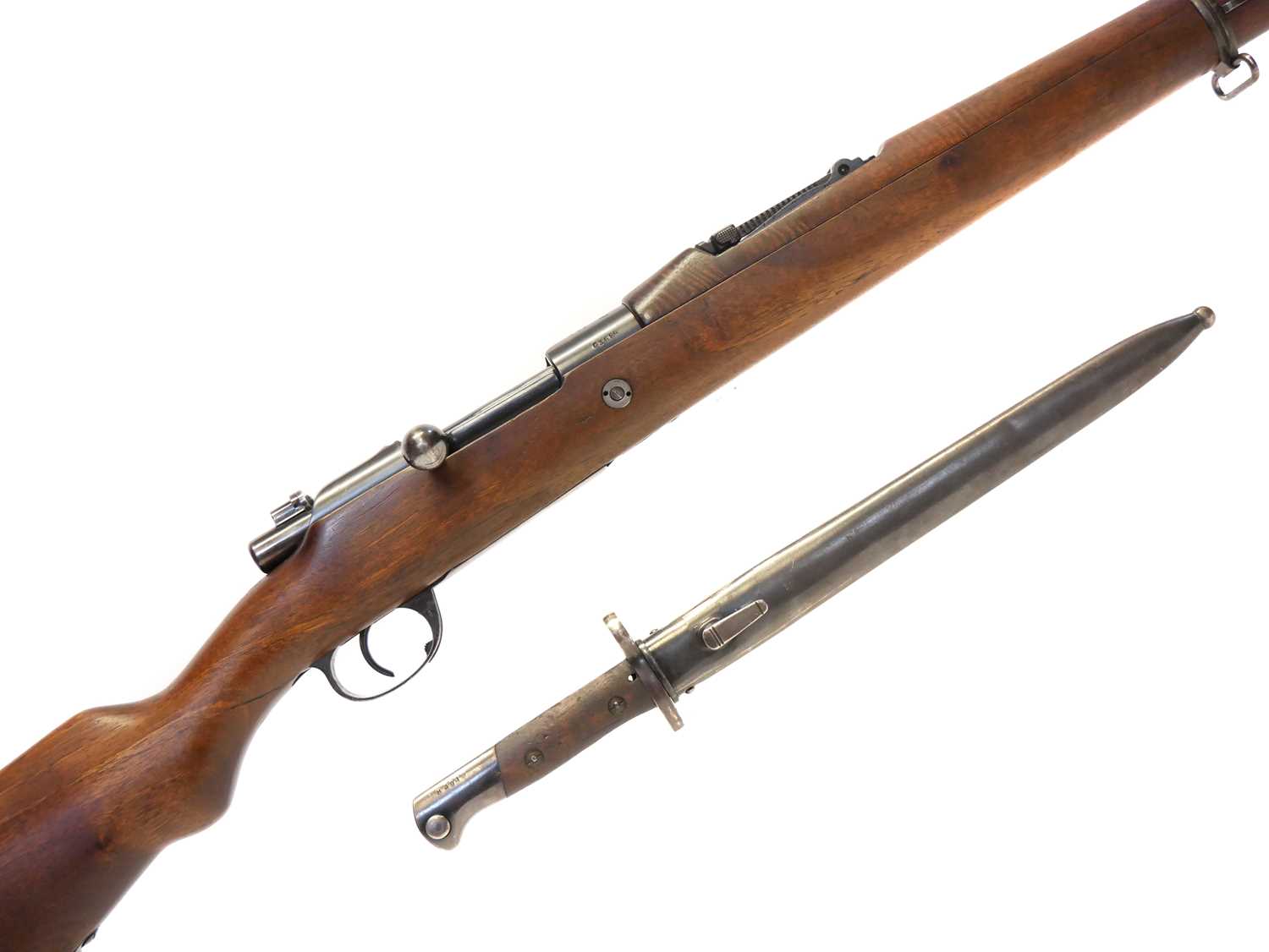Lot 330 - DWM Portuguese Mauser Verguero 7.92mm bolt...