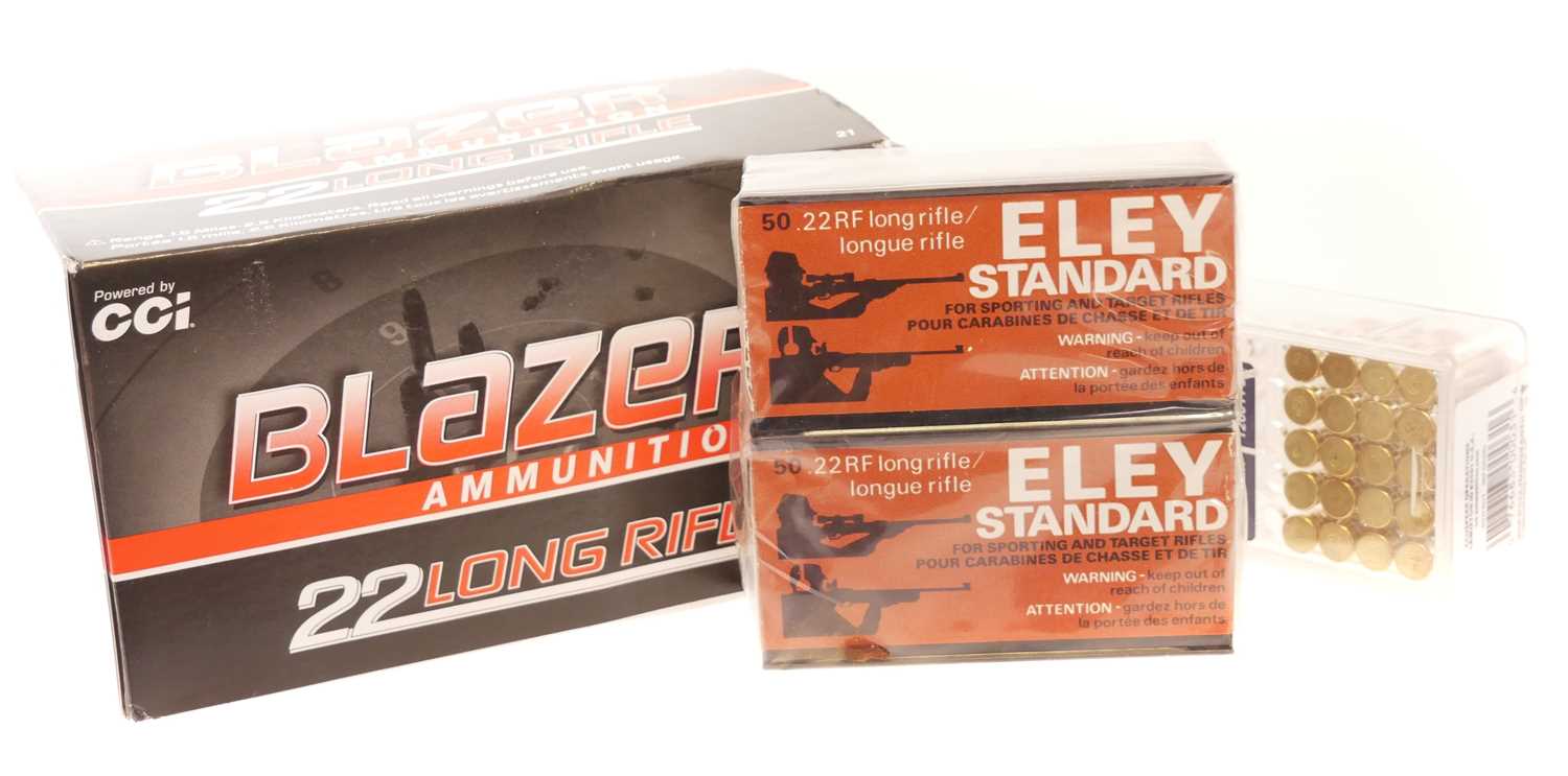 Lot 498 - .22lr rimfire ammunition, to include 400...