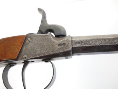 Lot 8 - German 80 bore percussion pistol, with 3inch...