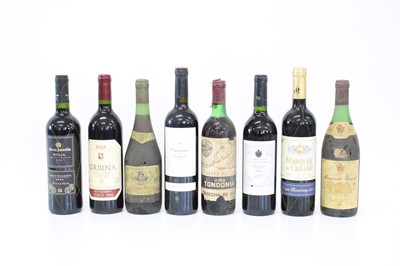 Lot 24 - 8 bottles Mixed Lot Collection of Mature Red Spanish Wine