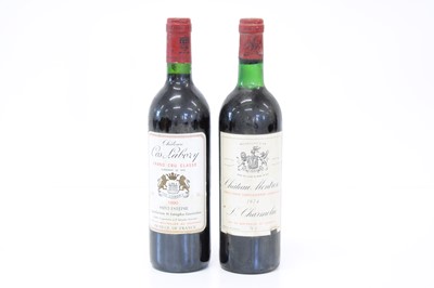 Lot 7 - 2 bottles Mature Classified Growth St Estephe Claret including 50th Anniversary Vintage