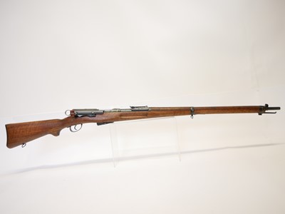 Lot 345 - Schmidt Rubin 1896 7.5mm straight pull rifle,...