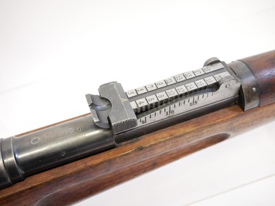 Lot 345 - Schmidt Rubin 1896 7.5mm straight pull rifle,...