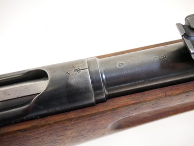 Lot 345 - Schmidt Rubin 1896 7.5mm straight pull rifle,...