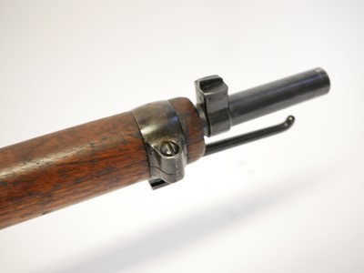 Lot 345 - Schmidt Rubin 1896 7.5mm straight pull rifle,...