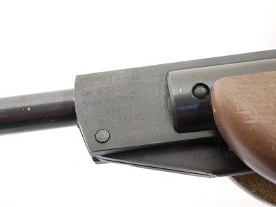 Lot 162 - Cometa model 100 .22 air rifle, serial number...
