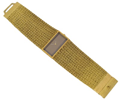 Lot A 1970s 18ct gold Omega De Ville manual wind wristwatch, ref. 97320/8270.