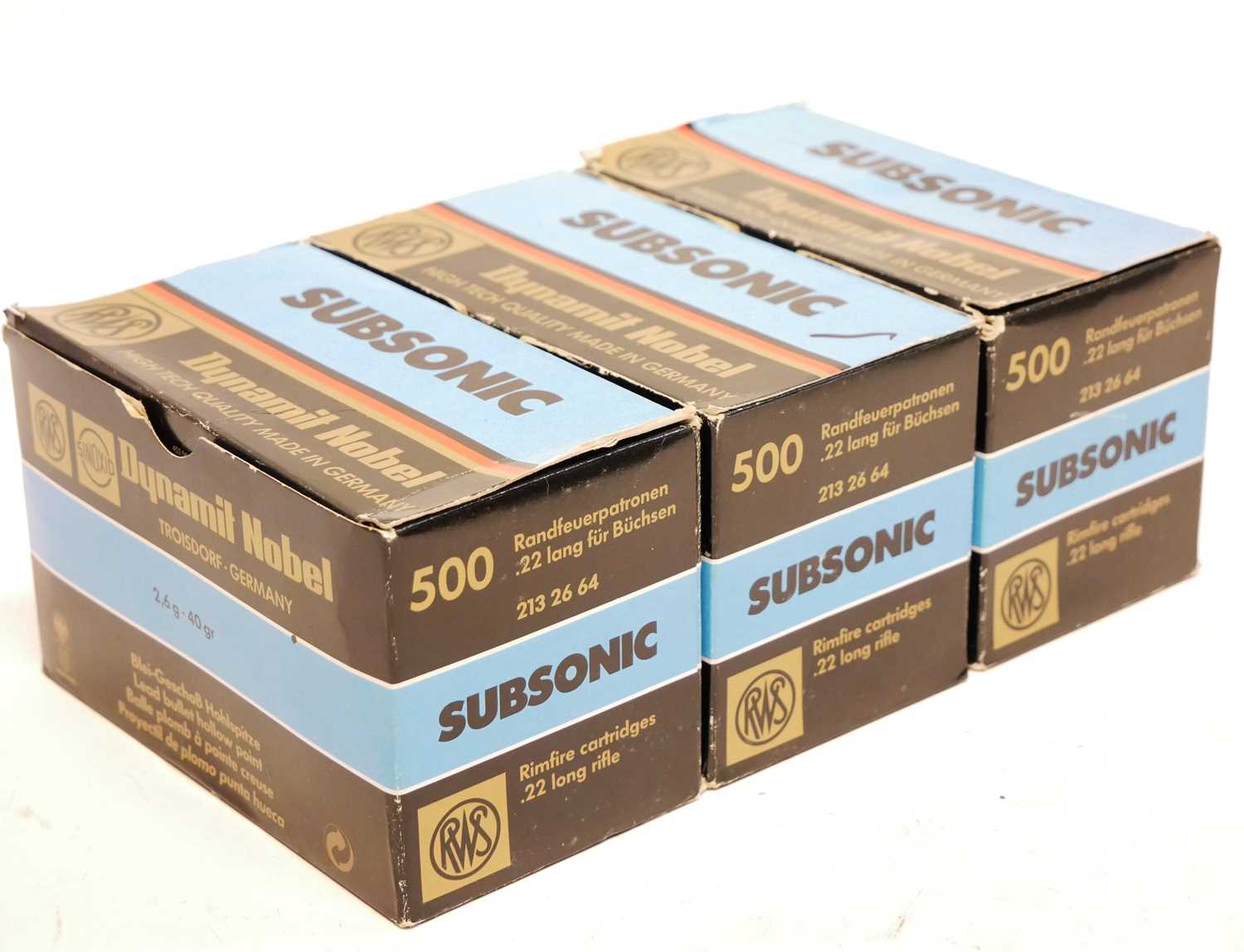 Lot 508 - One thousand five hundred rounds of RWS .22lr...