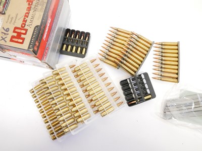 Lot 510 - .223 ammunition, 218 rounds by Norma, Federal,...