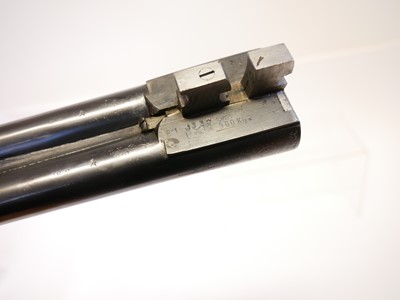 Lot 415 - L.I.G. Elgoibar 12 bore side by side shotgun,...