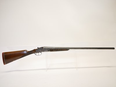 Lot 415 - L.I.G. Elgoibar 12 bore side by side shotgun,...