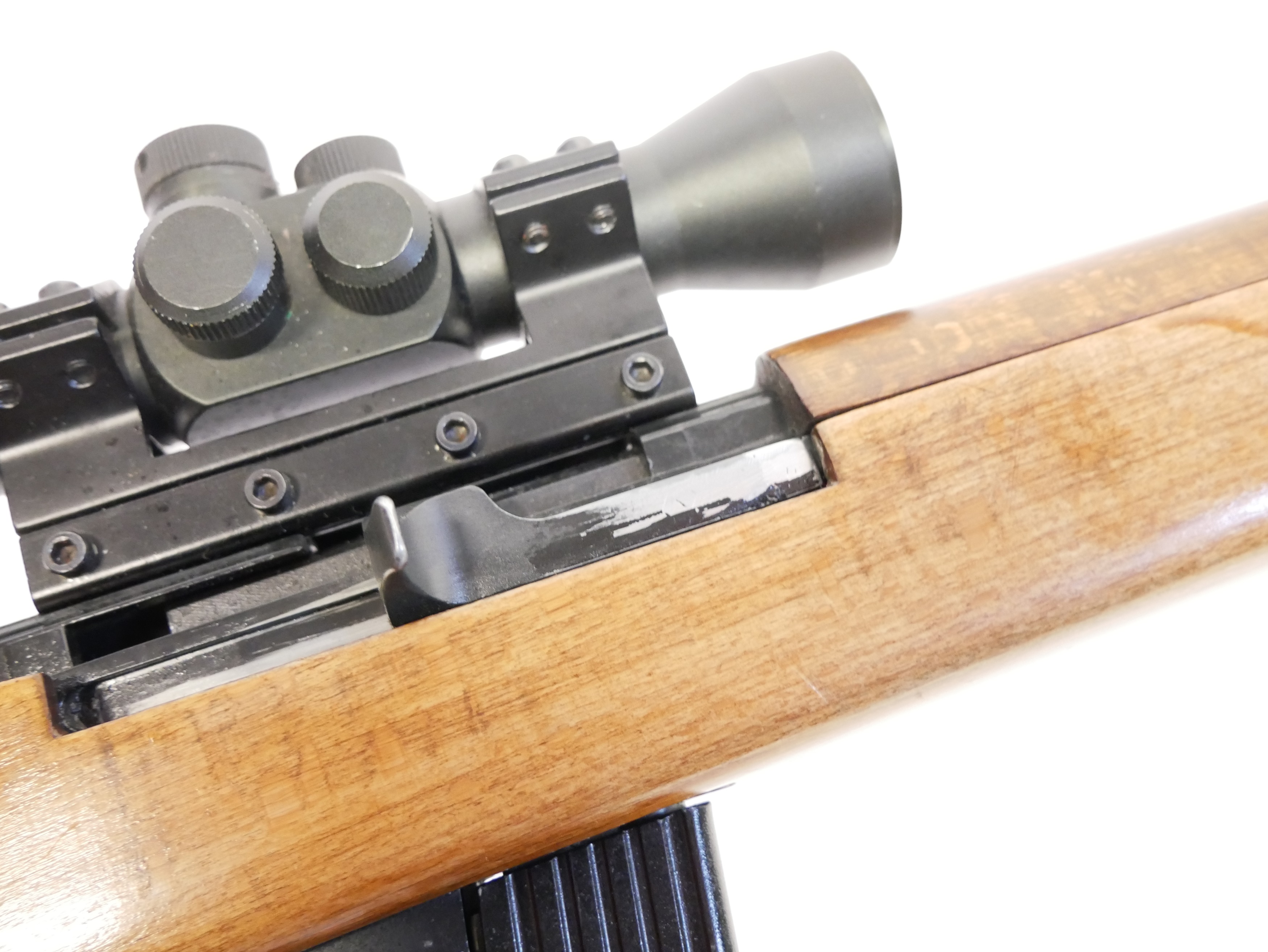 Lot 318 - Erma M1 carbine semi auto .22lr rifle,