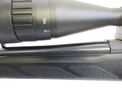 Lot 320 - Tikka T3 .223 bolt action rifle with moderator,...