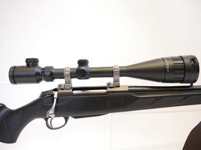 Lot 320 - Tikka T3 .223 bolt action rifle with moderator,...