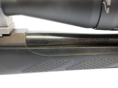 Lot 320 - Tikka T3 .223 bolt action rifle with moderator,...