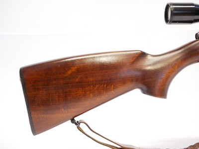 Lot 248 - CZ .22lr bolt action rifle and moderator,...