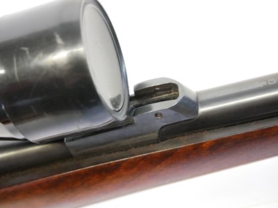 Lot 248 - CZ .22lr bolt action rifle and moderator,...