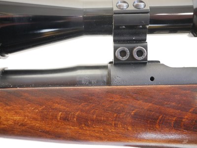 Lot 248 - CZ .22lr bolt action rifle and moderator,...
