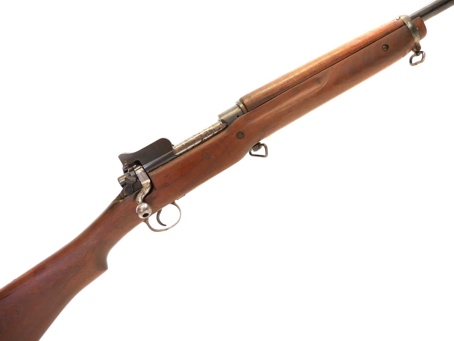 Lot 365 - Sporterised P14 Enfield bolt action 7.62 rifle,...