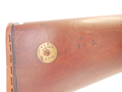 Lot 365 - Sporterised P14 Enfield bolt action 7.62 rifle,...