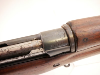 Lot 365 - Sporterised P14 Enfield bolt action 7.62 rifle,...