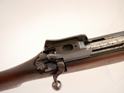 Lot 365 - Sporterised P14 Enfield bolt action 7.62 rifle,...
