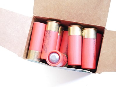Lot 580 - Two hundred 12 bore Magtech solid slug rounds,...
