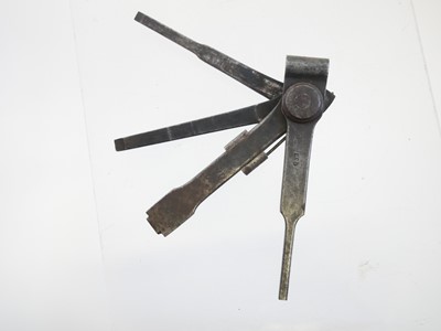 Lot 480 - Martini Henry rifle combination tool, stamped...