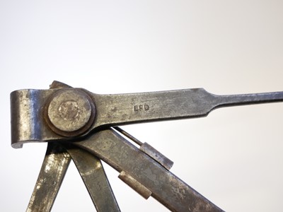 Lot 480 - Martini Henry rifle combination tool, stamped...