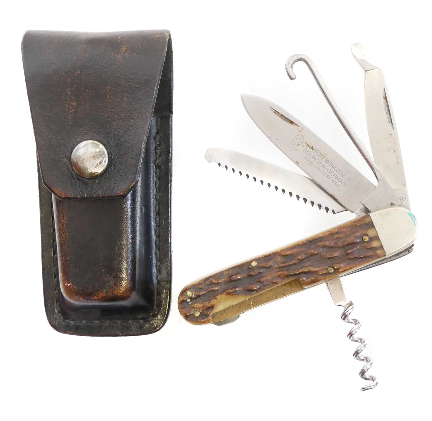 Lot 195 - Anton Wingen Jr. Solingen Rostfrei pocket...