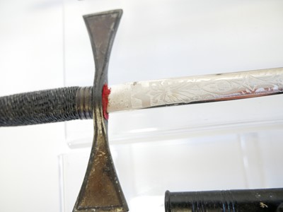 Lot 167 - Three Masonic dress swords and scabbards, also...