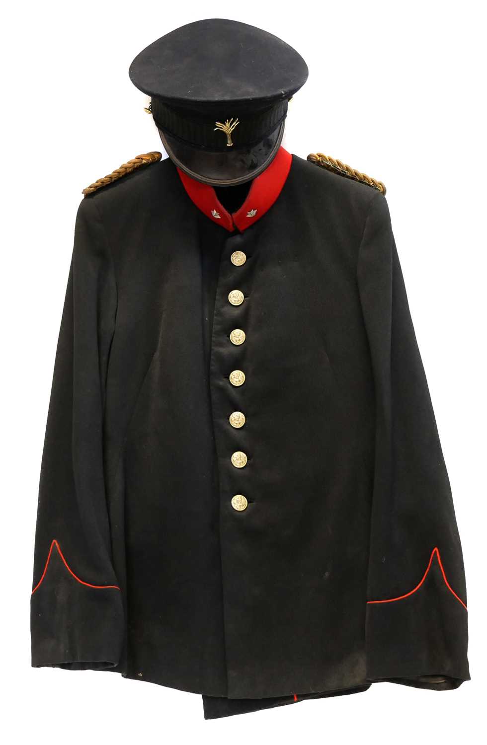 Lot 237 - Norwegian black dress uniform, comprising of a...