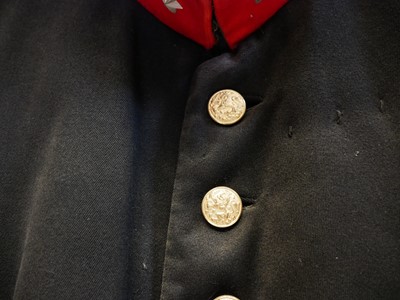 Lot 237 - Norwegian black dress uniform, comprising of a...
