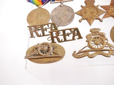 Lot 273 - Family group WWI and WWII Medals, to include...