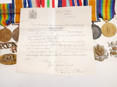 Lot 273 - Family group WWI and WWII Medals, to include...