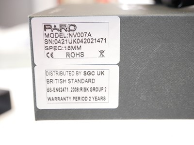 Lot 592 - PARD NV007A -16mm night vision scope, serial...
