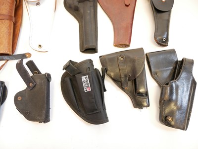 Lot 499 - Collection of pistol holsters.
