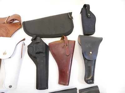 Lot 499 - Collection of pistol holsters.