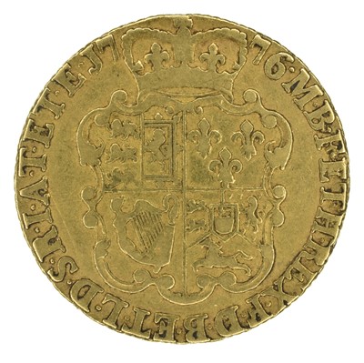Lot 28 - King George III, Guinea, 1776.
