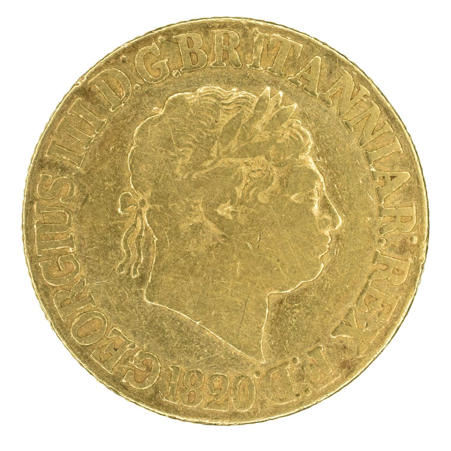 Lot 29 - King George III, Sovereign, 1820.