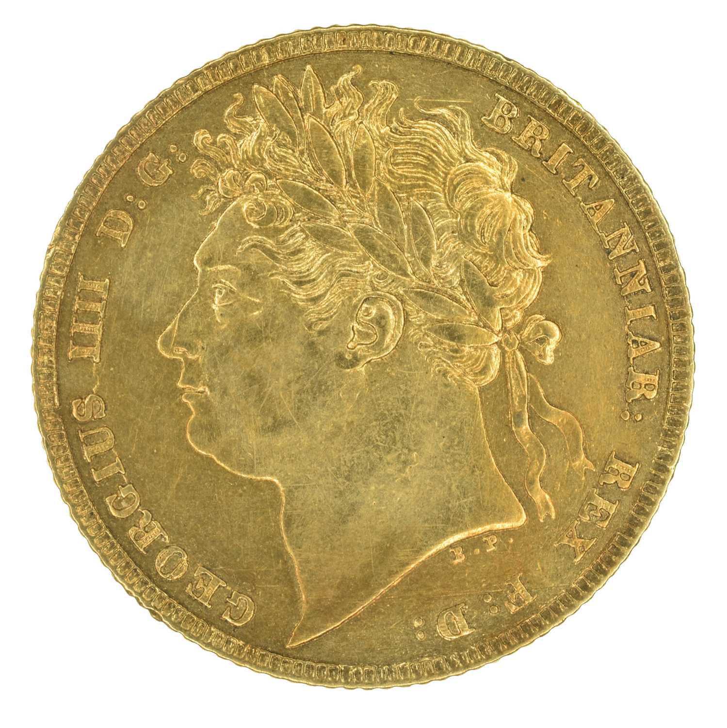 Lot King George IV, Sovereign, 1824.