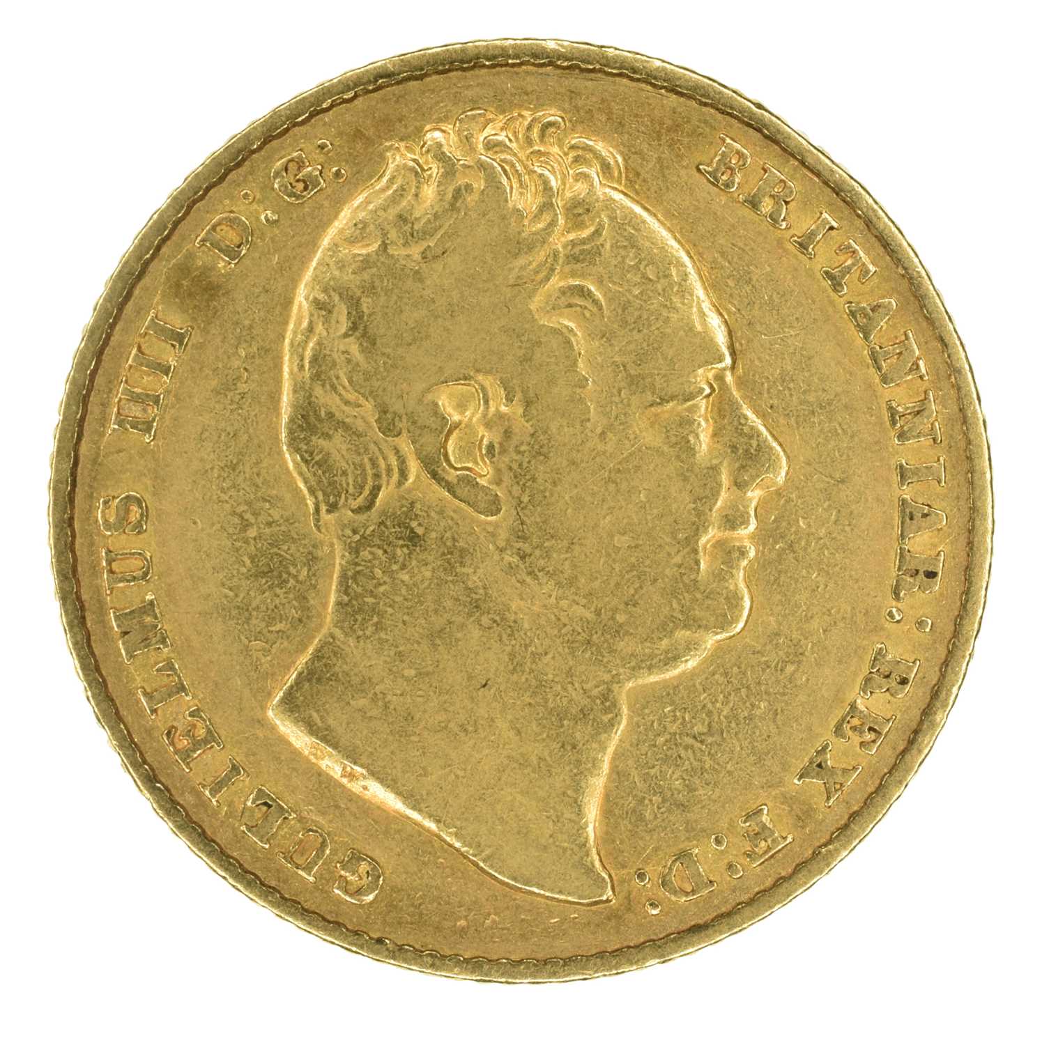 Lot 24 - King William IV, Sovereign, 1836.